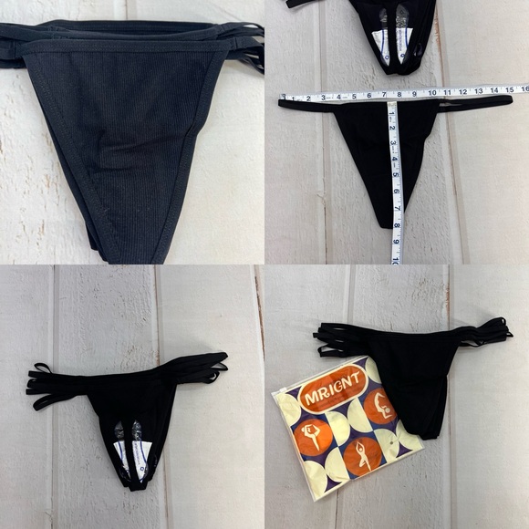 6 Pack G-String Thongs for Women Panties Stretch T-back Tangas Low Rise Hipster - Picture 13 of 14